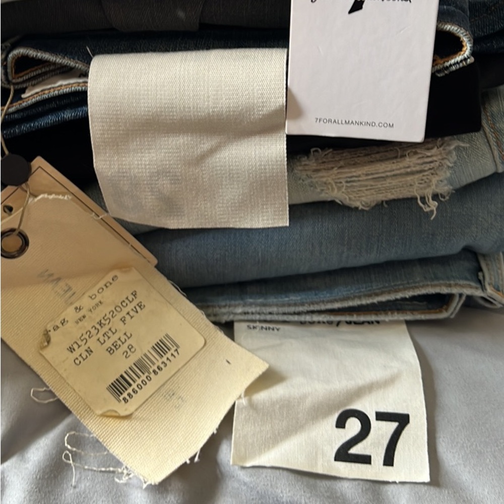 Two rage bone jeans
